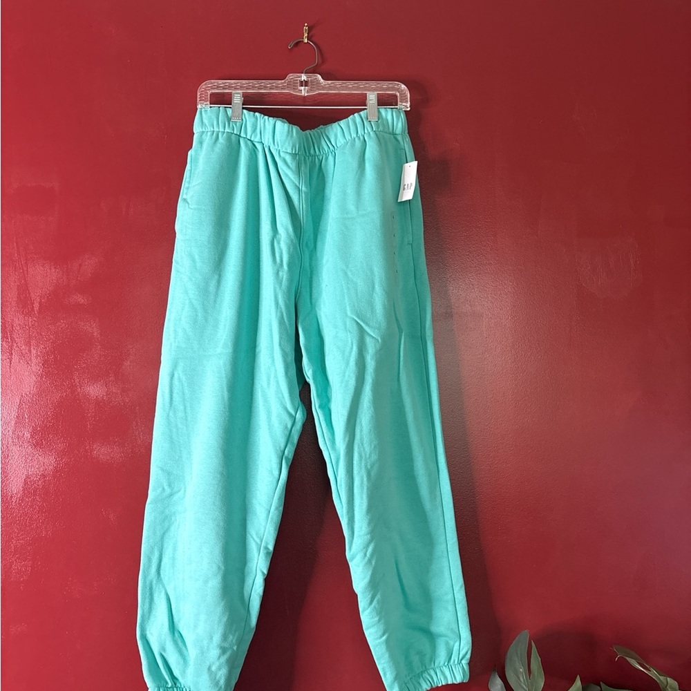 GAP Turquoise Jogger Pants
